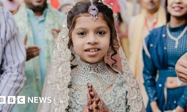 Eight-year-old Indian diamond heiress who became a nun