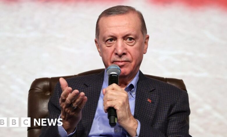 Erdogan says Turkey may block Sweden's Nato membership bid