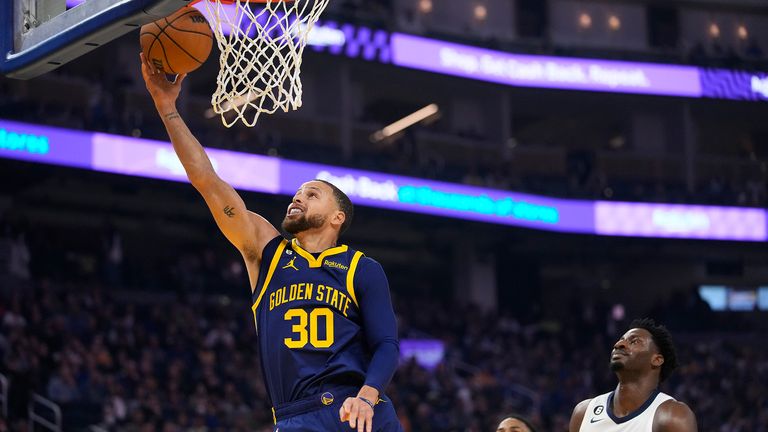 Steph Curry rallies with 34 points to snatch victory from Grizzlies | Video | Watch TV Show