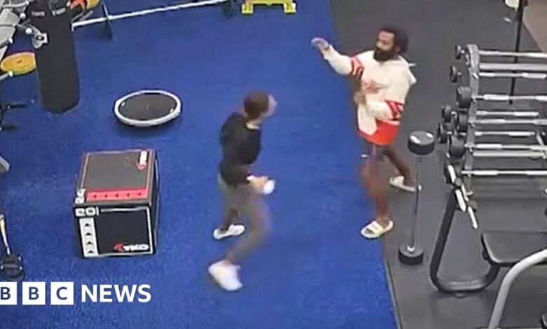 'Never give up': Woman fights off attacker in US gym