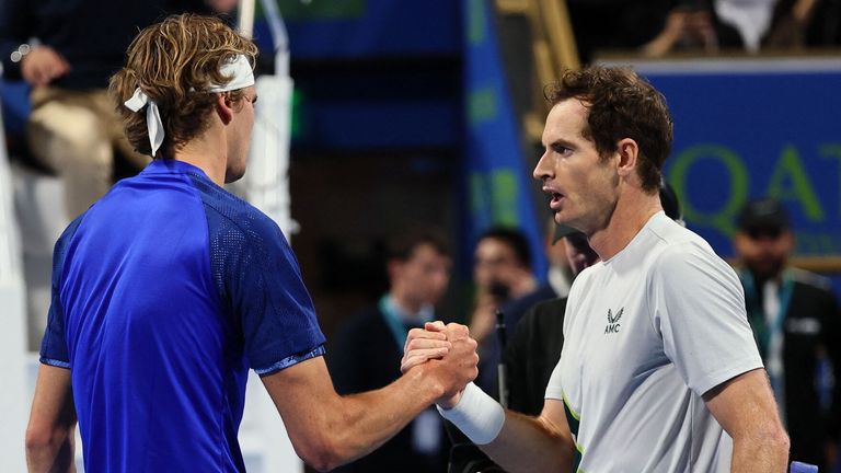 ATP Tour: Andy Murray defeats Alexander Zverez in final-set decider to reach Qatar Open quarter-finals | Tennis News