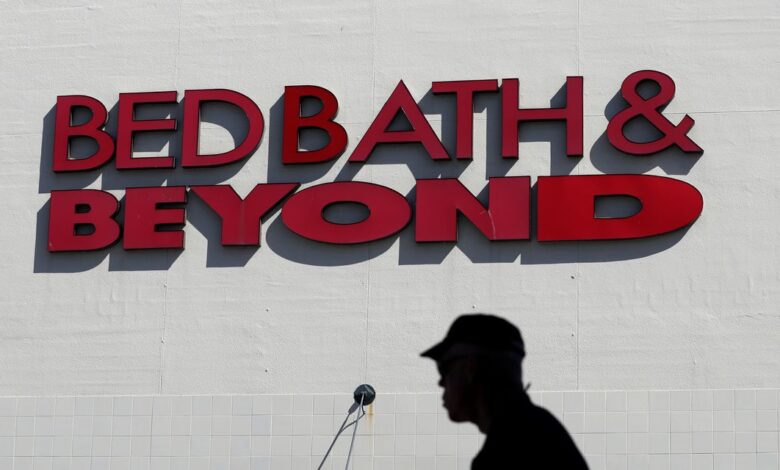 Bed Bath & Beyond stock slides as retailer warns of risks in investing