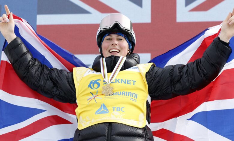 British star Brookes, 16, becomes snowboarding's youngest world champion