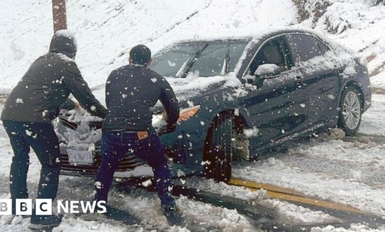 California storm brings flooding and leaves thousands without power