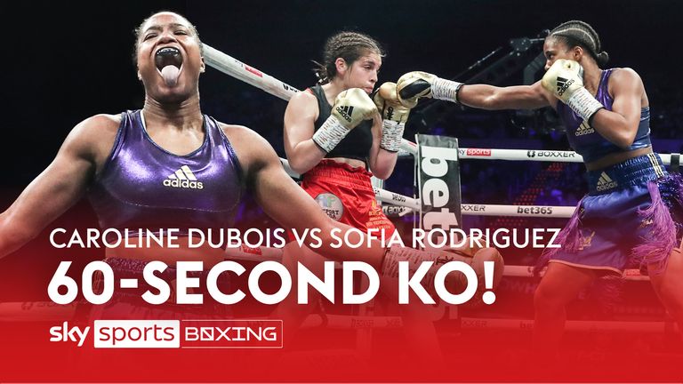 Images from Boxxer: Dubois KO win over Rodriguez thumb