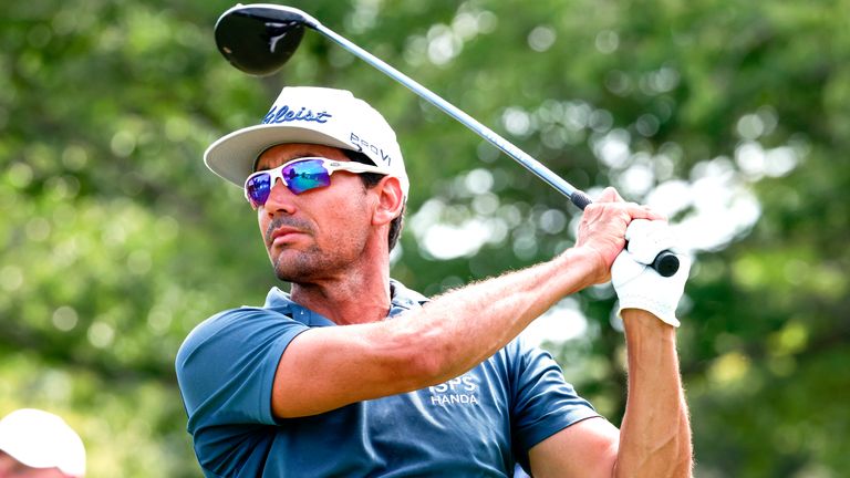 Rafa Cabrera Bello has claimed the halfway lead in the Thailand Classic