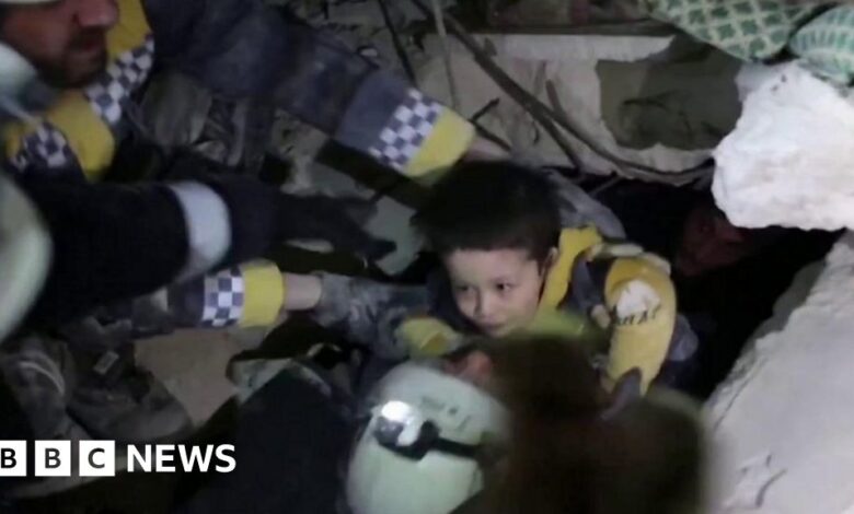 How rescue videos give only glimpse into Syria quake horror