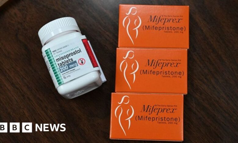 Mifepristone: 12 US states sue to expand access to abortion pill