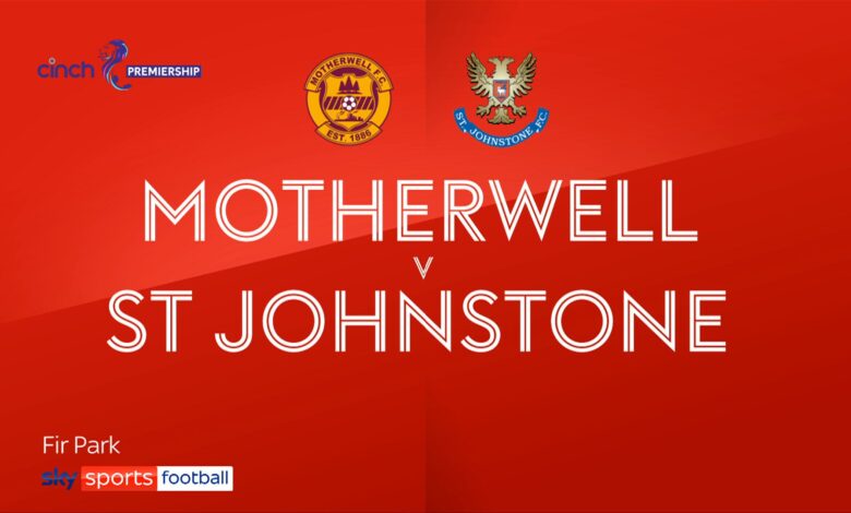 Motherwell 0-2 St Johnstone