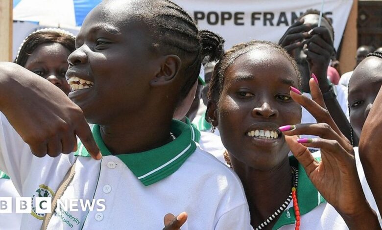 Pope and archbishop on historic peace mission to South Sudan
