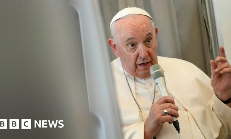 Pope and protestant leaders denounce anti-gay laws