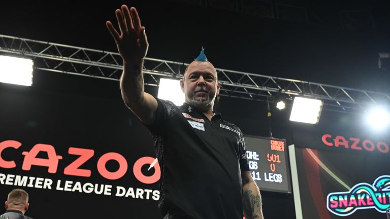 Peter Wright will be aiming to kick-start his Premier League Darts campaign on home soil in Glasgow on Thursday