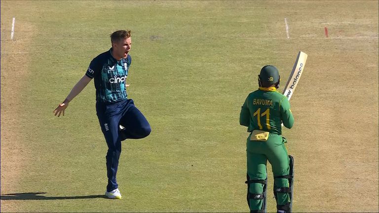 Sam Curran fined for 'excessive' celebration after Temba Bavuma wicket | Video | Watch TV Show