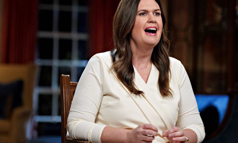 Sarah Huckabee Sanders says the dividing line in America is between normal and crazy. Full text of Republican response to Biden's State of the Union.