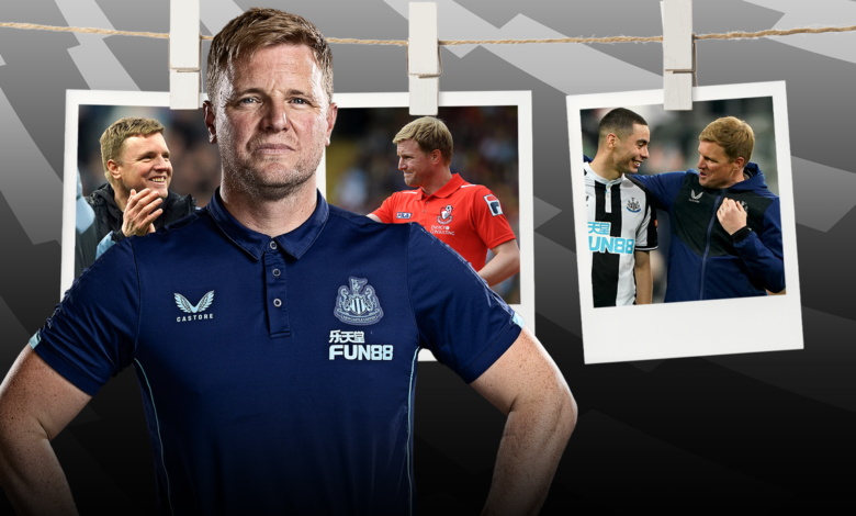 The evolution of Eddie Howe