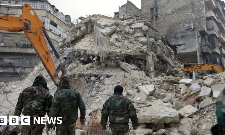 Turkey earthquake: Aleppo among worst-hit areas in Syria