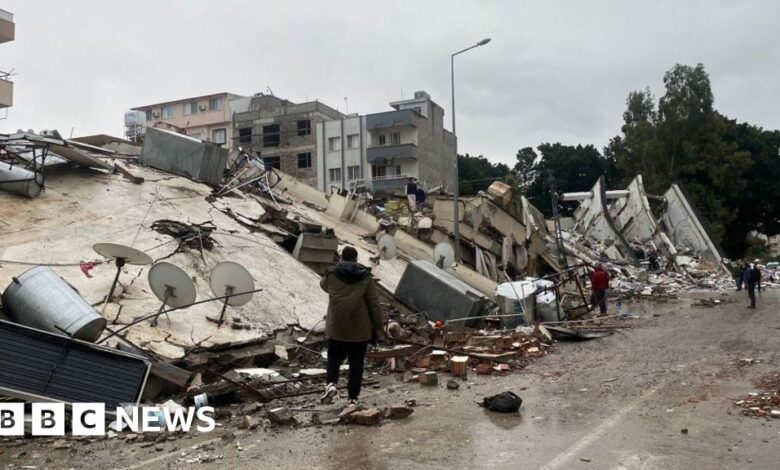 Turkey earthquake: Bodies in street after quake as anger grows over aid