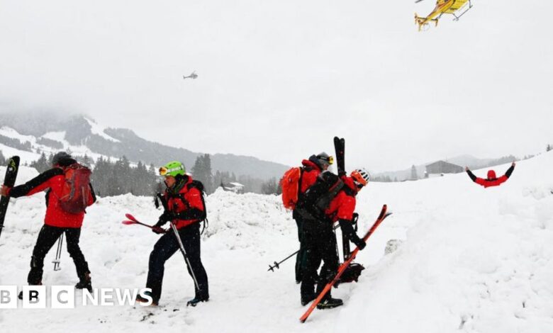 Weekend avalanches kill 10 in Austria and Switzerland