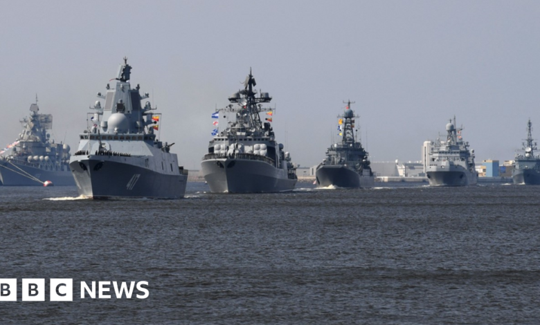 Why is South Africa's navy joining exercises with Russia and China?