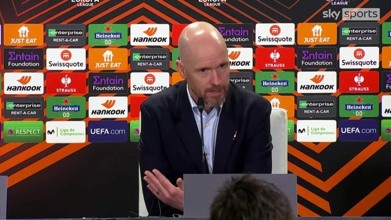 Erik ten Hag full of praise for Marcus Rashford's mentality in Real Betis win | Video | Watch TV Show