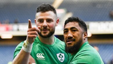 Robbie Henshaw has been brought in to start alongside Bundee Aki at centre - former team-mates at Connacht