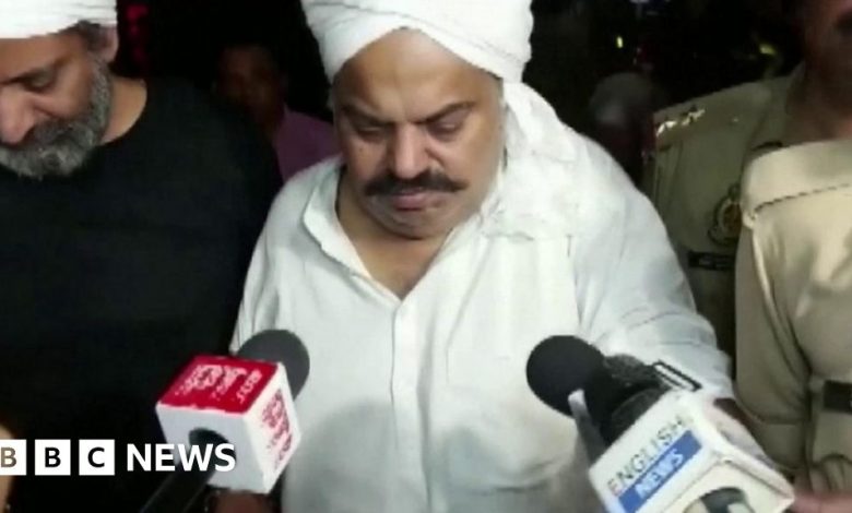 Atiq Ahmed: Moments before former Indian MP shot