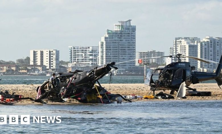 Australia helicopter collision: Woman used Sea World pilot's name to avoid driving fine