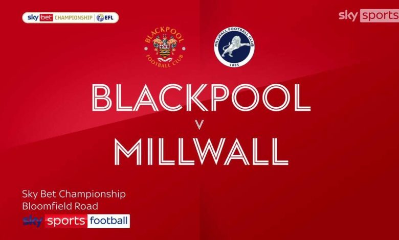 Blackpool 2-3 Millwall | Blackpool relegated to L1