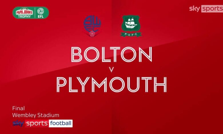 Bolton 4-0 Plymouth