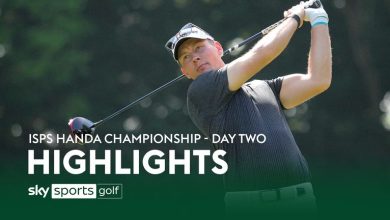 Highlights of Day Two of the ISPS Handa Championship at the PGM Ishioka Golf Club in Omitama, Japan