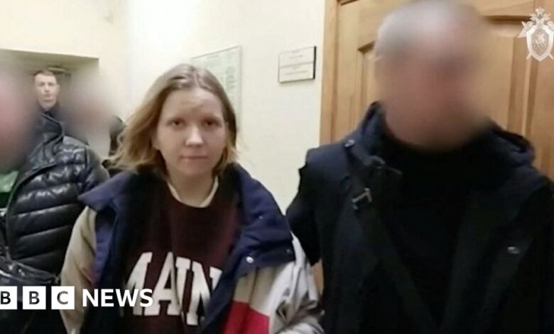 Darya Trepova: Russia cafe bomb suspect charged with terrorism