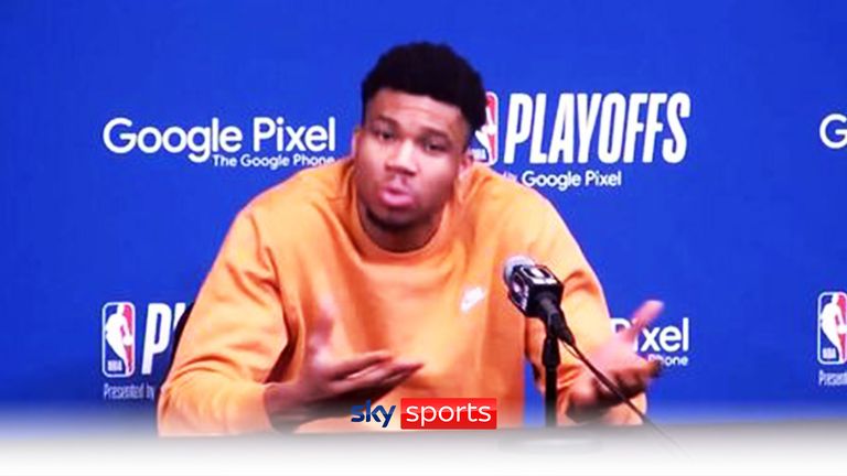 Emotional Giannis Antetokounmpo fumes over reporter's question | 'Why did you ask me that?' | Video | Watch TV Show