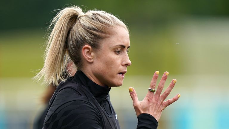 Following Steph Houghton's comments about wanting 'closure' to her England playing chances, head coach Sarina Wiegman says she has other players performing well in her position.