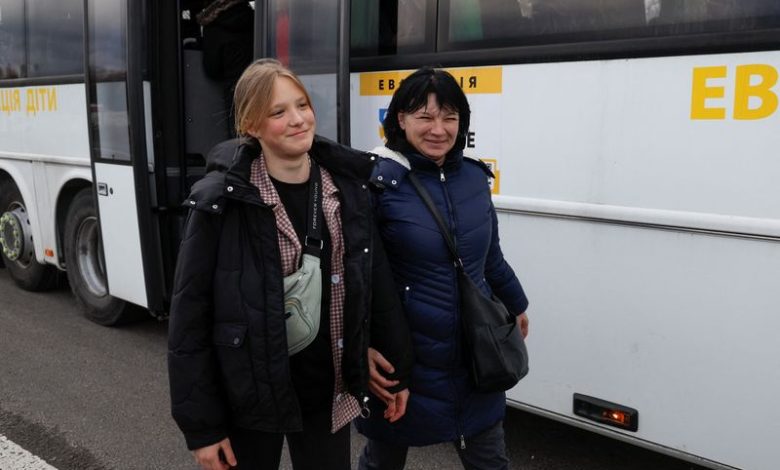 'It was heartbreaking' - Ukraine children back home after alleged deportation