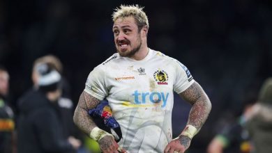 Jack Nowell has avoided a ban for his Twitter criticism of referee Karl Dickson