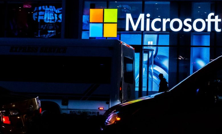 Microsoft surge sees Nasdaq futures lead market rebound