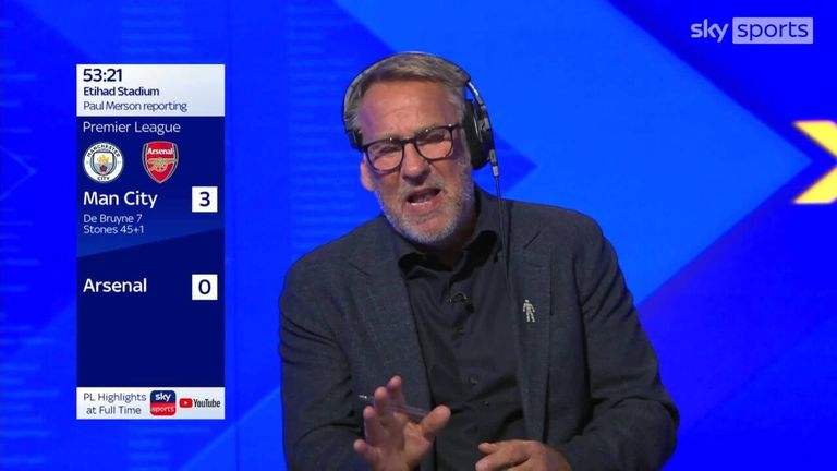 Paul Merson reacts to Kevin De Bruyne's 'unbelievable' second goal against Arsenal | Video | Watch TV Show