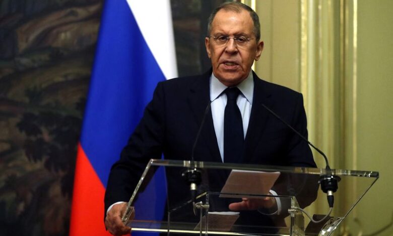 Russia's Lavrov tells Blinken it's unacceptable to politicise case of detained WSJ reporter