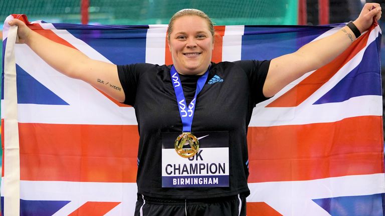 Sophie McKinna is a six-time national champion shot putter, while she placed 17th at the Covid-postponed Tokyo Olympics in the summer of 2021