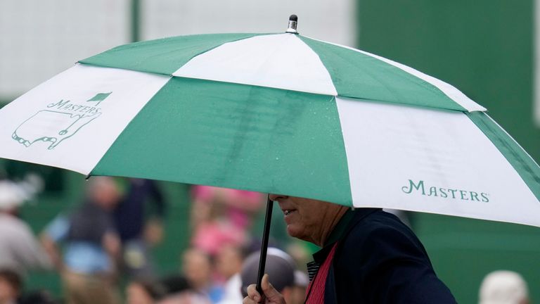 Will rain and storms disrupt The Masters this week?