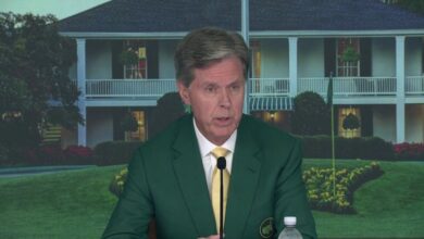 Augusta national chairman Fred Ridley says Greg Norman was not invited to Augusta this year in order to keep the focus on The Masters and not LIV golf