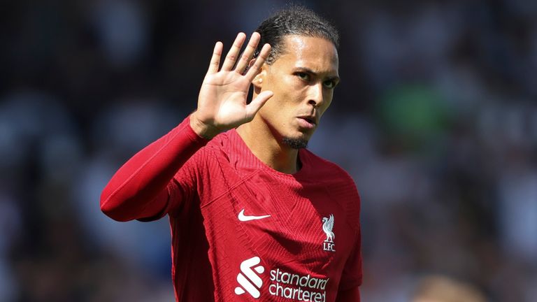 Virgil van Dijk has endured a difficult season with Liverpool