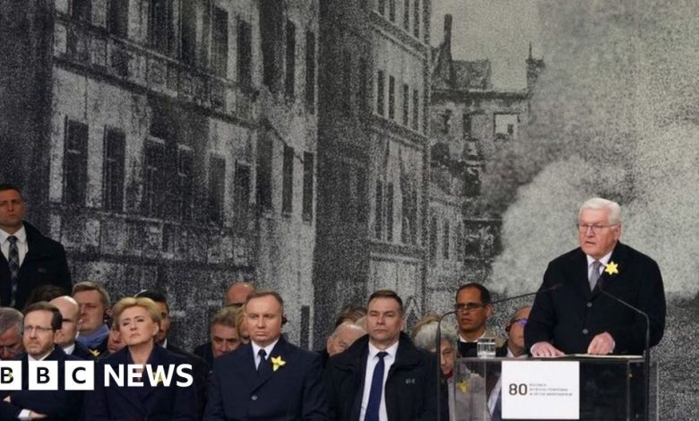 Warsaw Ghetto Uprising: German president draws Putin-Nazi parallels