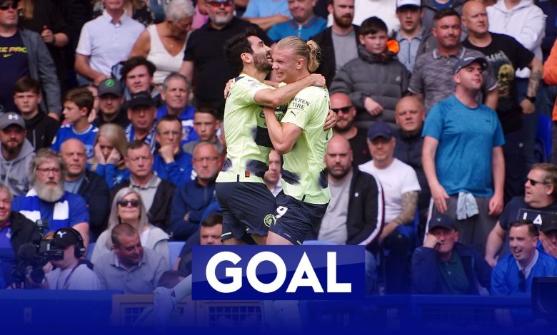 Haaland's bullet header doubles Man City's lead!