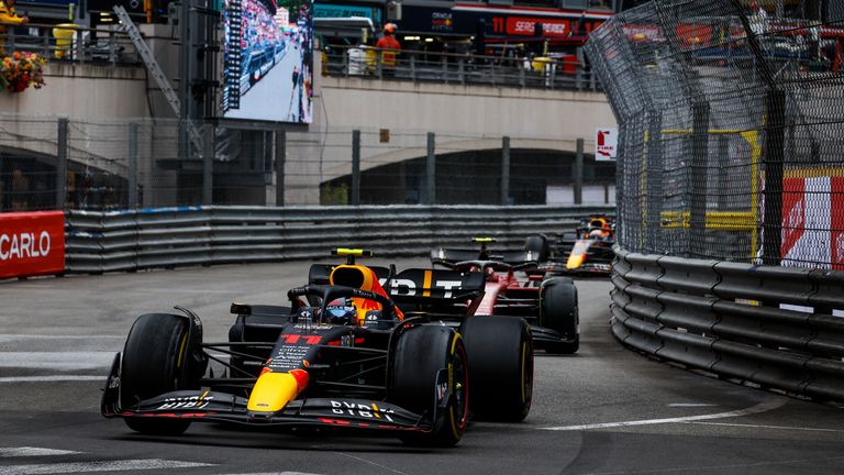 Red Bull's Sergio Perez won last year's Monaco GP