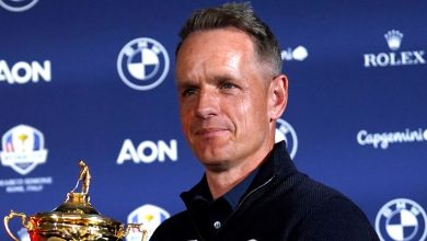 Luke Donald says he can only look at the players that he has available to him due to LIV restrictions