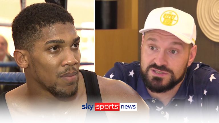 Will we finally see Anthony Joshua vs Tyson Fury? Here's a throwback of their history with each other | Video | Watch TV Show